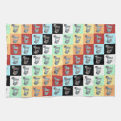 Vintages Roller-Küchen-Tuch Geschirrtuch (Horizontal)