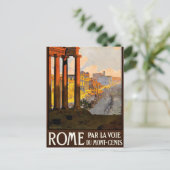 Vintages Rom - Italien Architekturreisen Postkarte (Stehend Vorderseite)