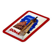Vintages Rom - Italien Magnet (Linke Seite)