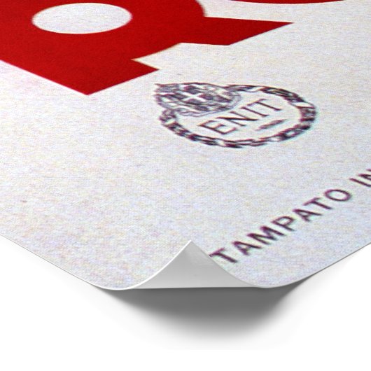 Vintages Rom - Italien Poster (Ecke)