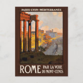 Vintages Rom Italien Postkarte (Vorderseite)