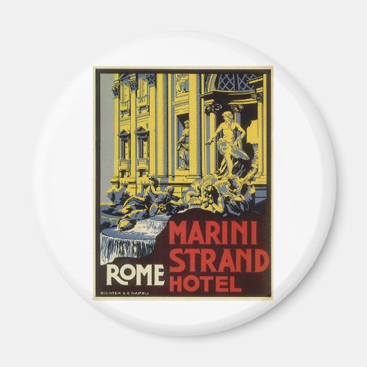 Vintages Rom Magnet (Vorne)