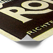 Vintages Rom Poster (Ecke)