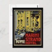 Vintages Rom Postkarte (Vorne/Hinten)