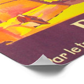 Vintages Rom-Reiseplakat Poster (Ecke)