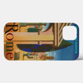 Vintages Rom Reiseplaner Kunst Case-Mate iPhone Hülle (Rückseite (Horizontal))