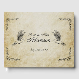 Vintages romantisches Gästebuch