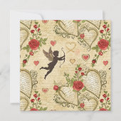Vintages romantisches Muster Cupids (7) (Vorderseite)