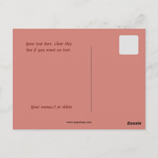 Vintages romantisches Viktorianisches Paar Postkarte (Rückseite)