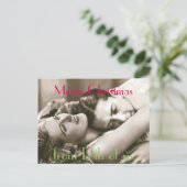 Vintages romantisches Weihnachten von beiden von (Stehend Vorderseite)