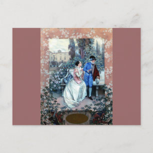 Vintages Romeo und Julia Poster Postkarte