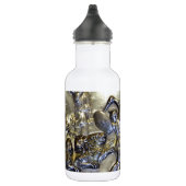 VINTAGES RÖMISCHES WANDGEMÄLDE EDELSTAHLFLASCHE (Rechts)