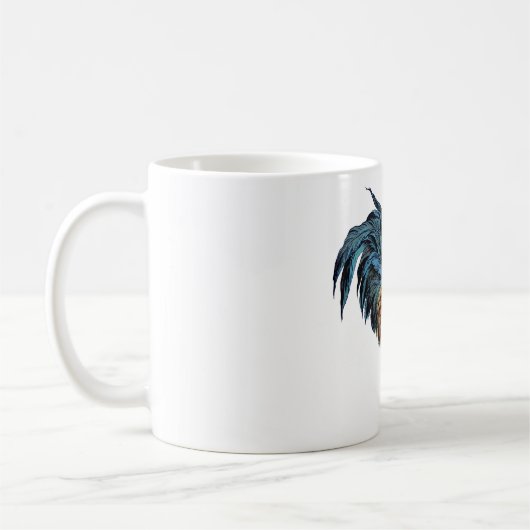 Vintages Rooster Kaffeetasse (Links)