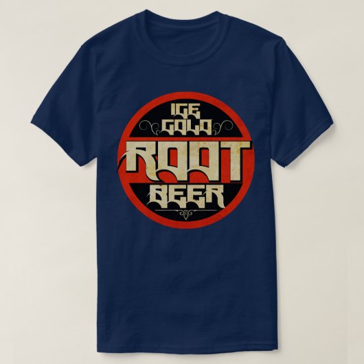 Vintages Root Biere T-Shirt (Design vorne)