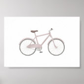 Vintages rosa Bikemaster Poster (Vorne)