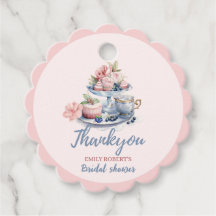 Vintages Rosa Blumenkohl Bridal Tee Party