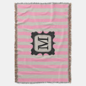 Vintages rosa decke (Vorderseite Vertikal)