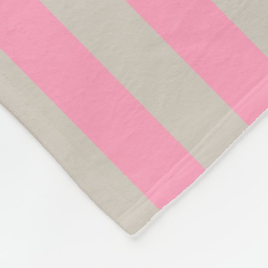 Vintages rosa fleecedecke (Ecke)