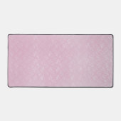 Vintages rosa Muster Schreibtischunterlage (Vorderseite)