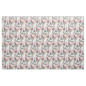 Vintages rosa Rosen-Gewebe Paris Stoff (Fat Quarter (45,7 x 55,9 cm))