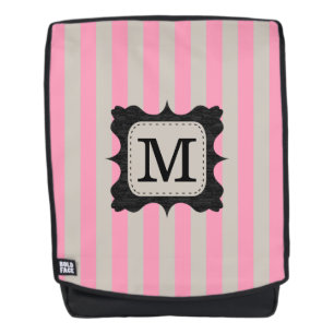 Vintages rosa rucksack