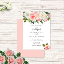 Vintages Rosa und Elfenbeinküste Rose Garland