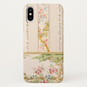 Vintages Rosa und grüne Chinoiserie Floral Case-Mate iPhone Hülle