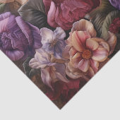 Vintages rosa und Lila Dekopapier Seidenpapier (Ausschnitt)