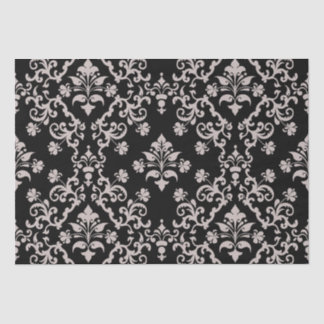 Vintages rosa und schwarzes Schleifpapier Seidenpapier