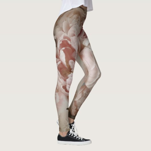 Vintages Rosa und Weiß Leggings (Rechts)