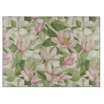 Vintages Rosa und Weiße Magnolien
