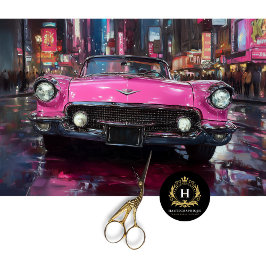 Vintages rosa Wanddekoupage Seidenpapier