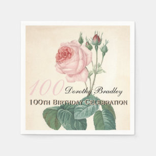 Vintages Rosen-100. Serviette