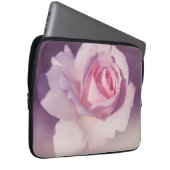 Vintages Rosen-Blumen-Rosa-lila Entwurf Laptopschutzhülle (Vorne Rechts)