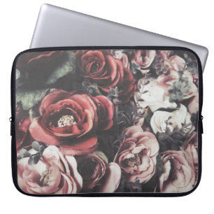 Vintages Rosenholz, Hintergrund, Bouquet, Blume, Laptopschutzhülle