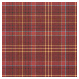 Vintages Rot, Gold und blaues schottisches Stoff