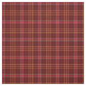 Vintages Rot, Gold und blaues schottisches Stoff (Muster)