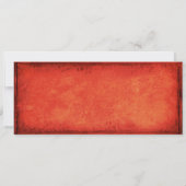 Vintages Rot Halloween Geburtstagsfest Einladung