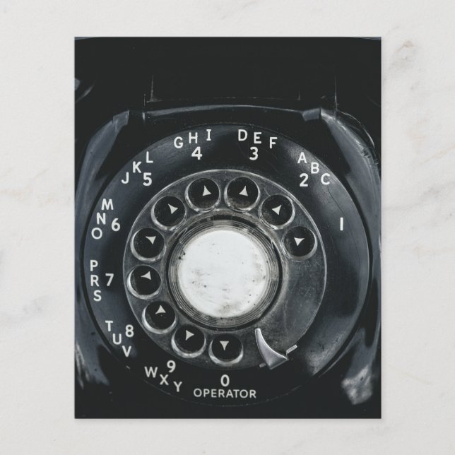 Vintages Rotary Phone (Vorderseite)