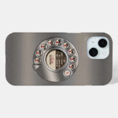 Vintages Rotary Phone Case-Mate iPhone Hülle (Rückseite (Horizontal))