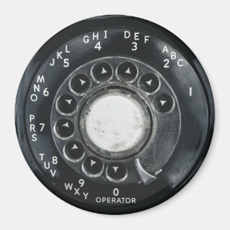 Vintages Rotary Phone Magnet
