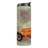 Vintages Rotes Auto Thermosbecher (Nach links gedreht)