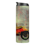 Vintages Rotes Auto Thermosbecher (Nach rechts gedreht)