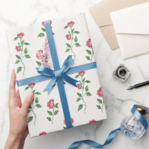 Vintages Rotes Blossom