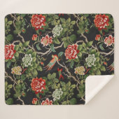 Vintages Rotes Meer Sherpadecke (Vorderseite (Horizontal))