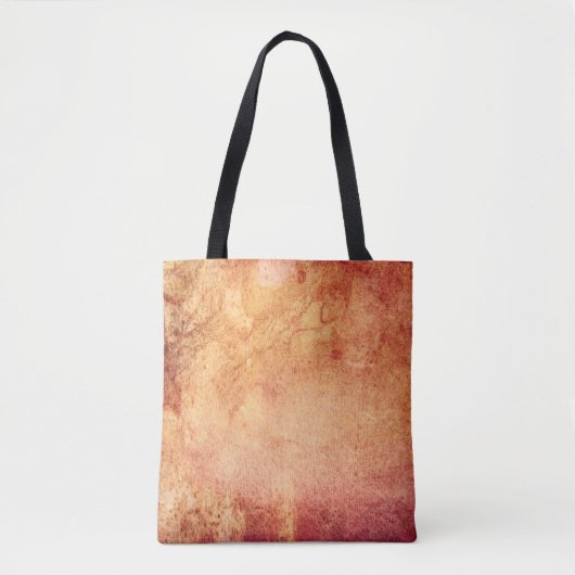 Vintages, rotes, orangefarbenes Retro Tasche (Vorderseite)