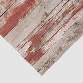 Vintages Rotes Patriotisches Imitat Holz Seidenpapier (Ausschnitt)