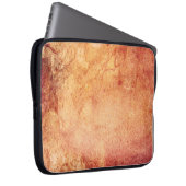 Vintages, rotes Retro Laptopschutzhülle (Vorne Rechts)