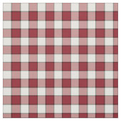 Vintages rotes und weißes Checkered kariertes Stoff (Muster)