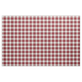 Vintages rotes und weißes Checkered kariertes Stoff (Fat Quarter (45,7 x 55,9 cm))